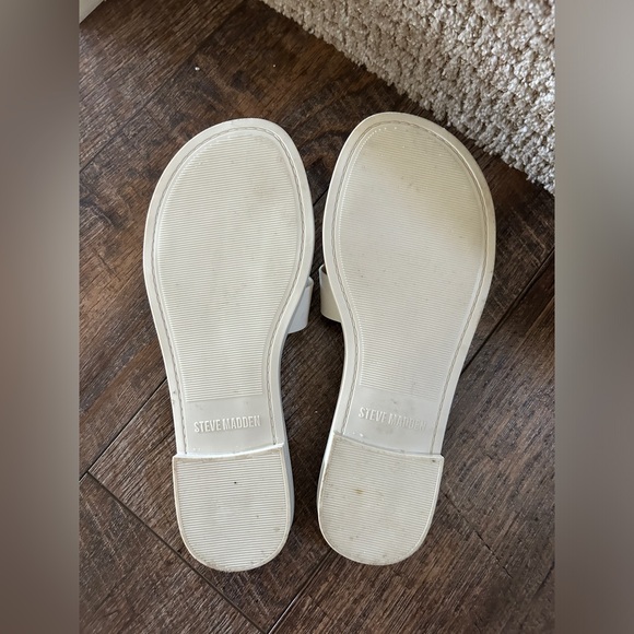Steve Madden Hadyn-J Natural slides size 8 - Picture 5 of 5